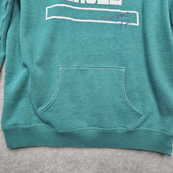 American Eagle Outfitters Green Hoodie M Pullover Logo Graphic Sweatshirt 2009 - Picture 3 of 9